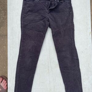 Dark Gray Corduroy Pants
